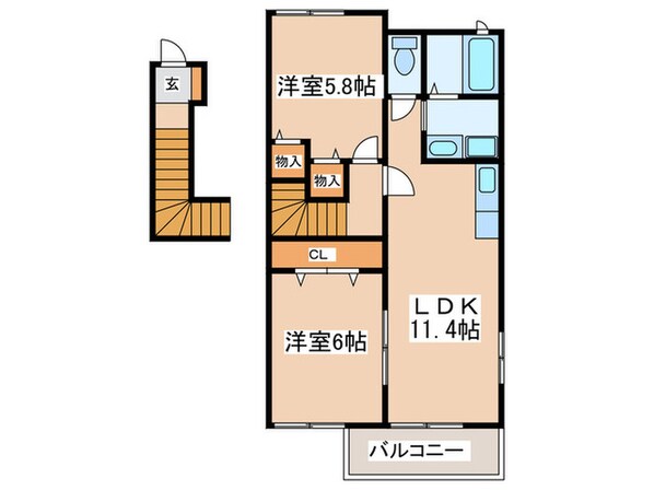 マグノリアの物件間取画像